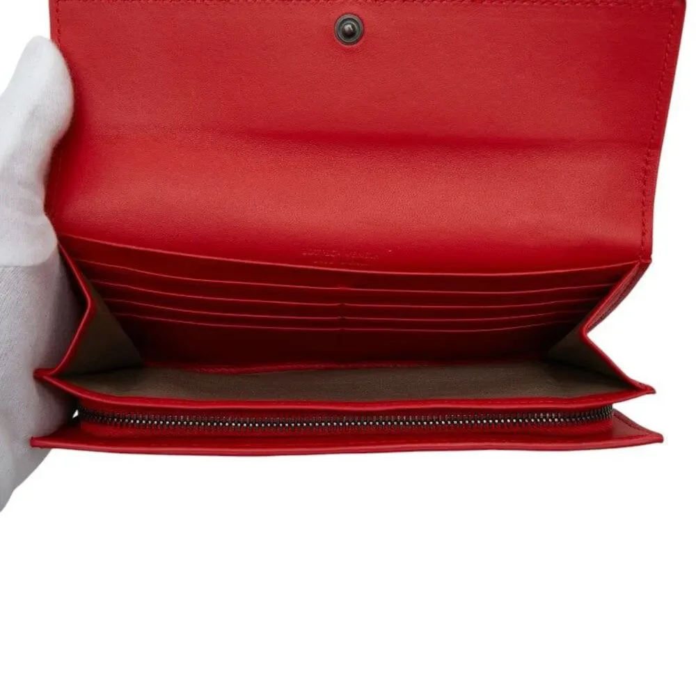 Bottega Veneta Intrecciato Round Zip Wallet